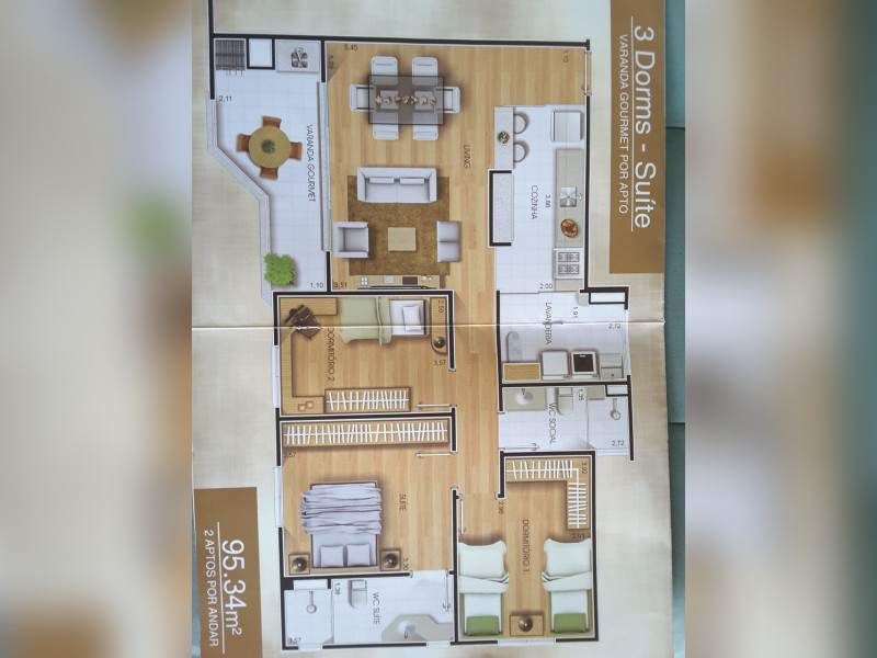 Apartamento à venda Vila Assunção com 95m² e 3 quartos por R$ 810.000 - 20180121-123945.jpg