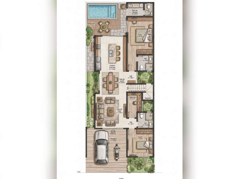 Casa de condomínio à venda Centro com 200m² e 5 quartos por R$ 1.100.000 - 1001981689.jpg