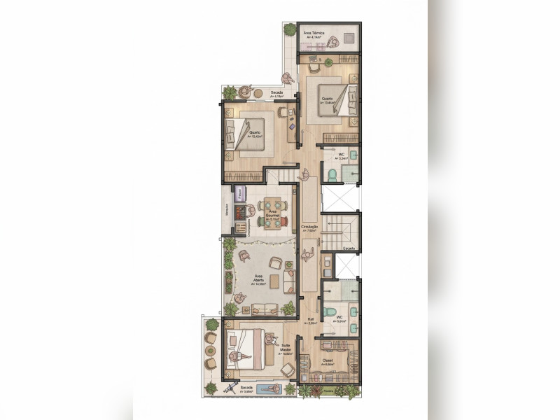 Casa de condomínio à venda Centro com 200m² e 5 quartos por R$ 1.100.000 - 1001981690.jpg