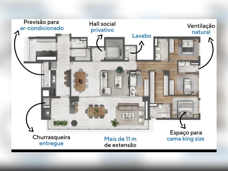 Apartamento à venda Brooklin Paulista com 205m² e 4 quartos por R$ 4.300.000 - decorado-190-m2.jpg