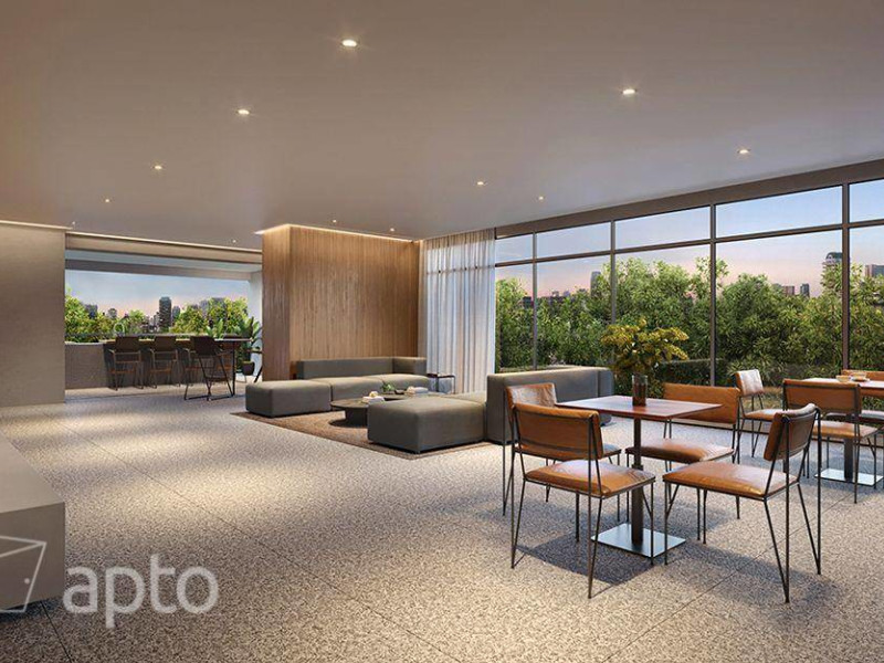 Apartamento à venda Brooklin Paulista com 205m² e 4 quartos por R$ 4.300.000 - salao.jpg