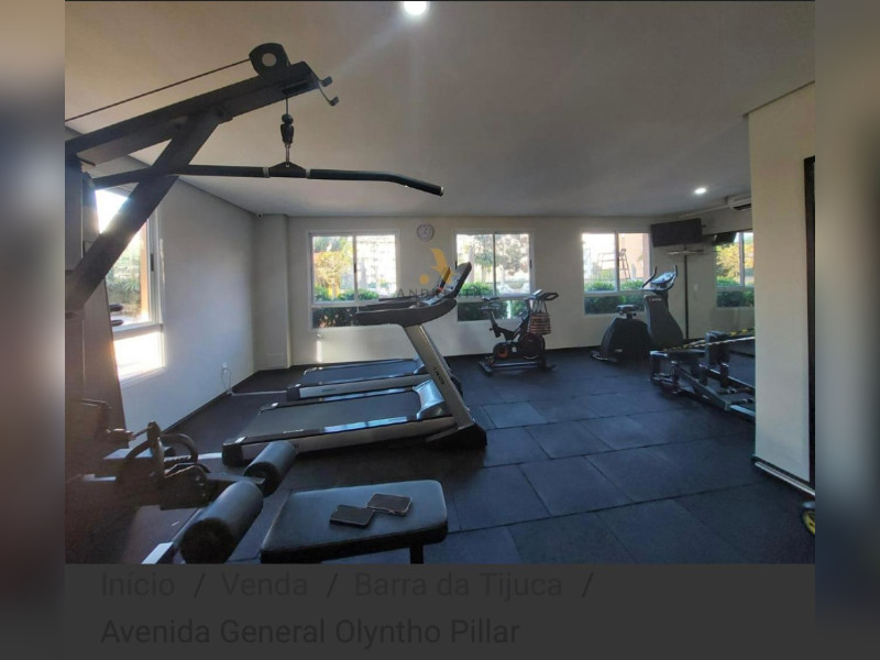 Apartamento à venda Barra da Tijuca com 129m² e 4 quartos por R$ 1.377.000 - academia1.jpeg