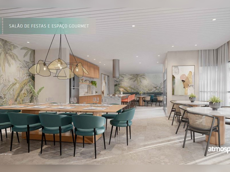 Apartamento à venda Jardim Dom Bosco com 67m² e 2 quartos por R$ 849.000 - salao-festas.JPG