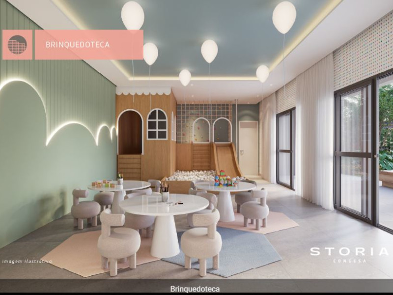 Apartamento à venda Vila Georgina com 70m² e 2 quartos por R$ 849.000 - brinquedoteca.JPG