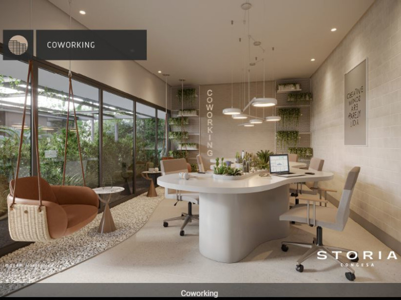 Apartamento à venda Vila Georgina com 70m² e 2 quartos por R$ 849.000 - coworking.JPG