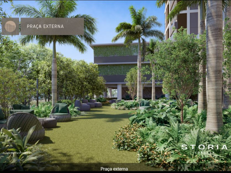 Apartamento à venda Vila Georgina com 70m² e 2 quartos por R$ 849.000 - praca.JPG