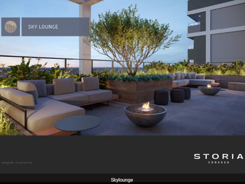 Apartamento à venda Vila Georgina com 70m² e 2 quartos por R$ 849.000 - sky-lounge.JPG