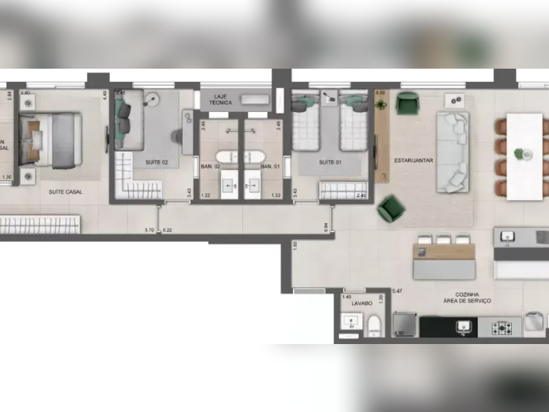 Apartamento à venda Setor Bueno com 116m² e 3 quartos por R$ 990.000 - captura-de-tela-2024-11-17-195805.png