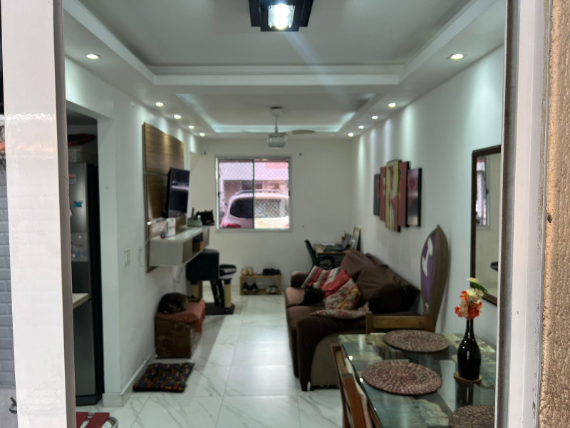 Casa de condomínio à venda Vargem Pequena com 85m² e 3 quartos por R$ 435.000 - 6-2-sala.jpg