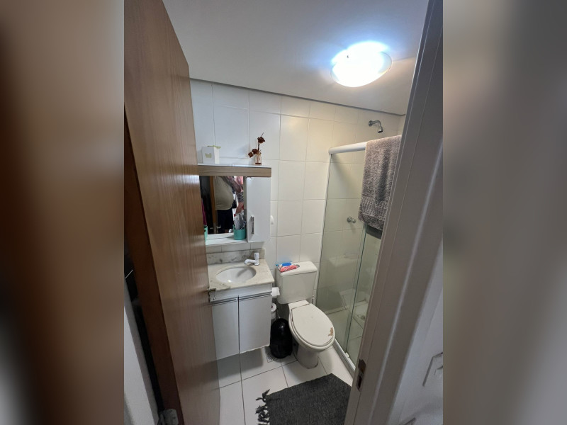 Casa de condomínio à venda Vargem Pequena com 85m² e 3 quartos por R$ 435.000 - 9-banheiro-social-pavimento-superior.jpg