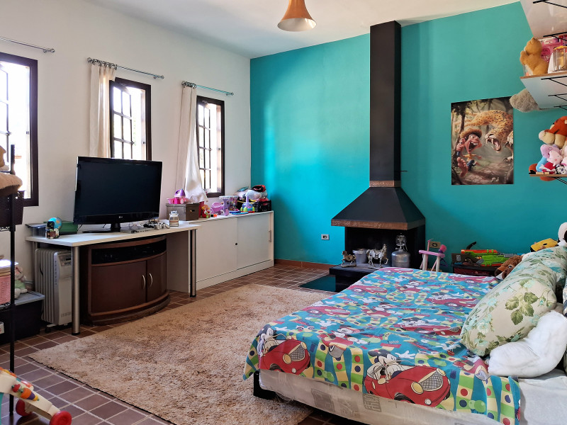 Chácara à venda centro com 1200m² e 3 quartos por R$ 800.000 - 041-lareira-brinquedoteca.jpg