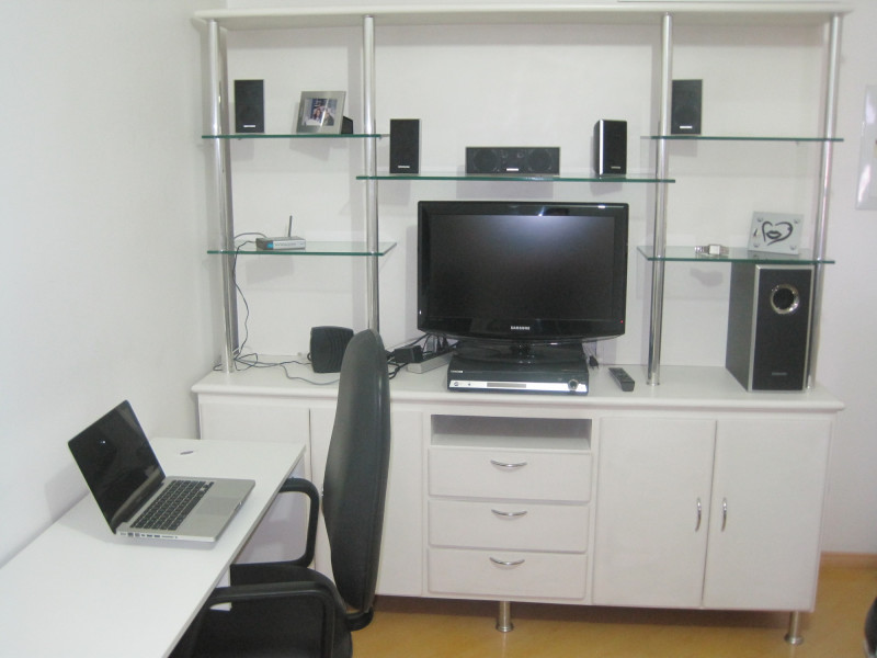 Apartamento à venda Mirandópolis com 38m² e 1 quarto por R$ 370.000 - 5sala.JPG