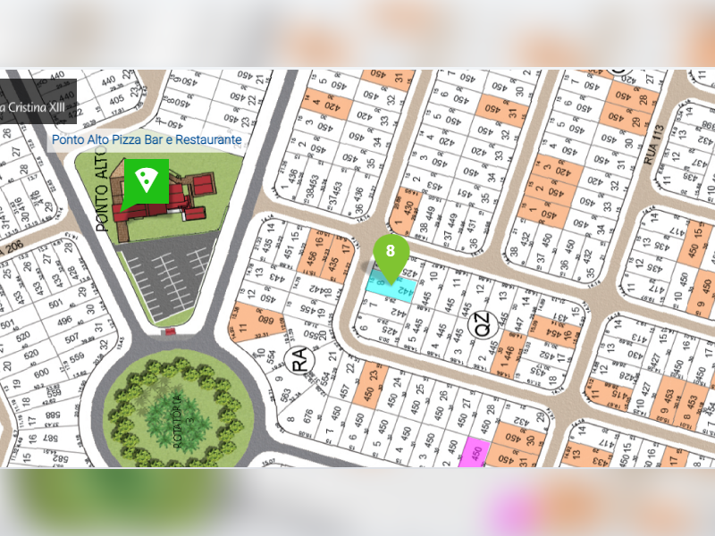 Terreno à venda Terras de Santa Cristina XIII Setor Marina com 450m² e 1 quarto por R$ 25.000 - mapa-riviera-de-santa-cristina-xiii-marina-qz-008.PNG