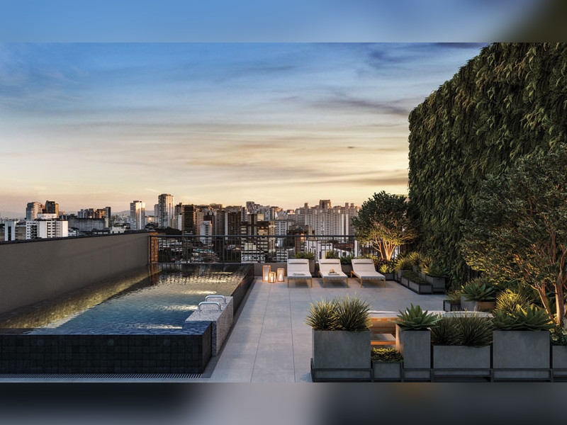 Studio à venda Moema com 20m² e 1 quarto por R$ 500.000 - id-jauaperi-piscina.jpeg