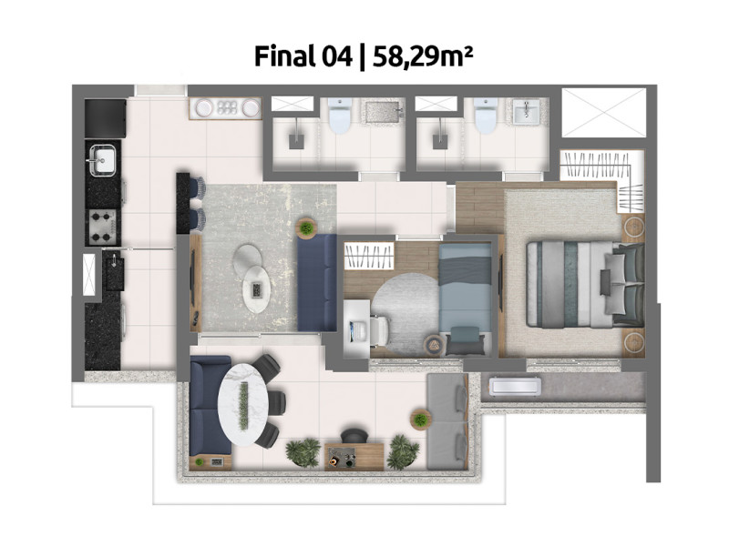 imóvel com 59m² - Vila Progredior - São Paulo