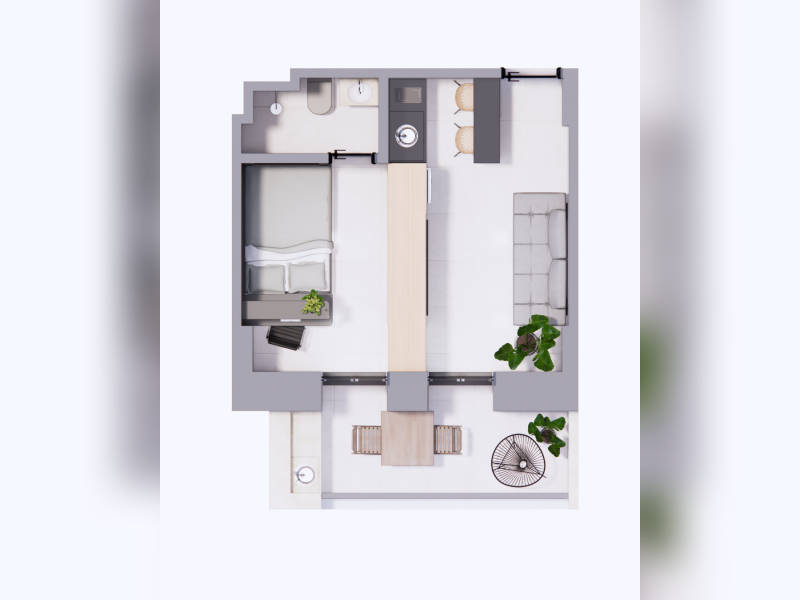 Apartamento à venda Zona Industrial (Guará) com 33m² e 1 quarto por R$ 495.000 - enscape-2023-05-15-15-26-13.png