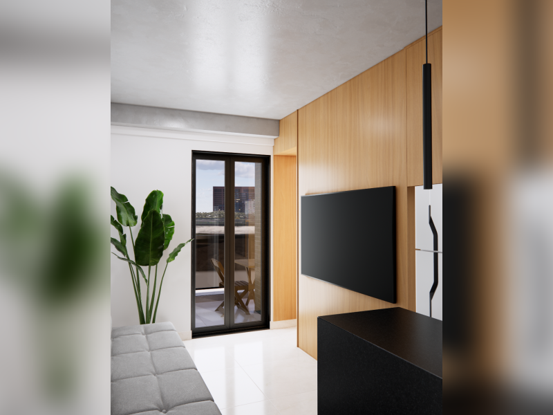 Apartamento à venda Zona Industrial (Guará) com 33m² e 1 quarto por R$ 495.000 - enscape-2023-05-15-17-37-00.png