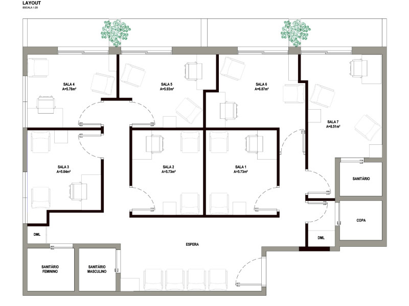 Comercial à venda Brooklin Paulista com 91m² e 1 quarto por R$ 1.000.000 - 1a.jpeg