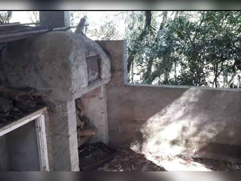 Chácara à venda Paisagem Casa Grande com 150m² e 3 quartos por R$ 500.000 - quiosque.jpeg
