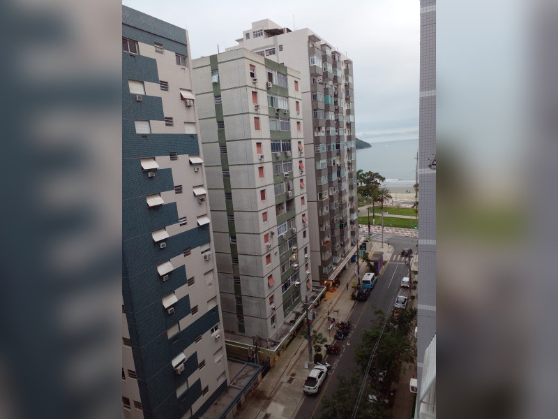 Apartamento à venda Ponta da Praia com 65m² e 2 quartos por R$ 490.000 - vista-da-rua.jpg
