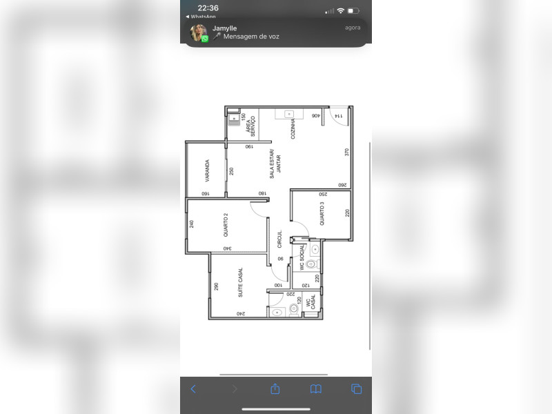 Apartamento à venda Norte (Águas Claras) com 67m² e 2 quartos por R$ 649.000 - 1000060075.jpg