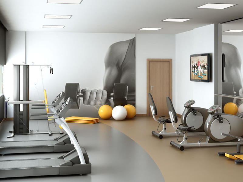 Apartamento à venda Guará II com 63m² e 2 quartos por R$ 690.000 - academia.jpg