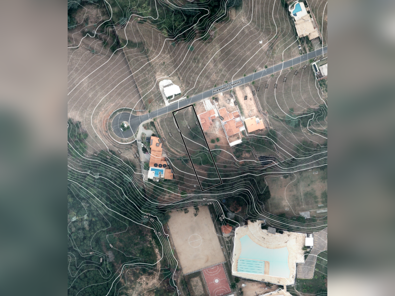 Terreno à venda Chácara Bela Vista com 1550m² e 1 quarto por R$ 1.100.000 - lote-118-chacara-bela-vista-levantamento.png