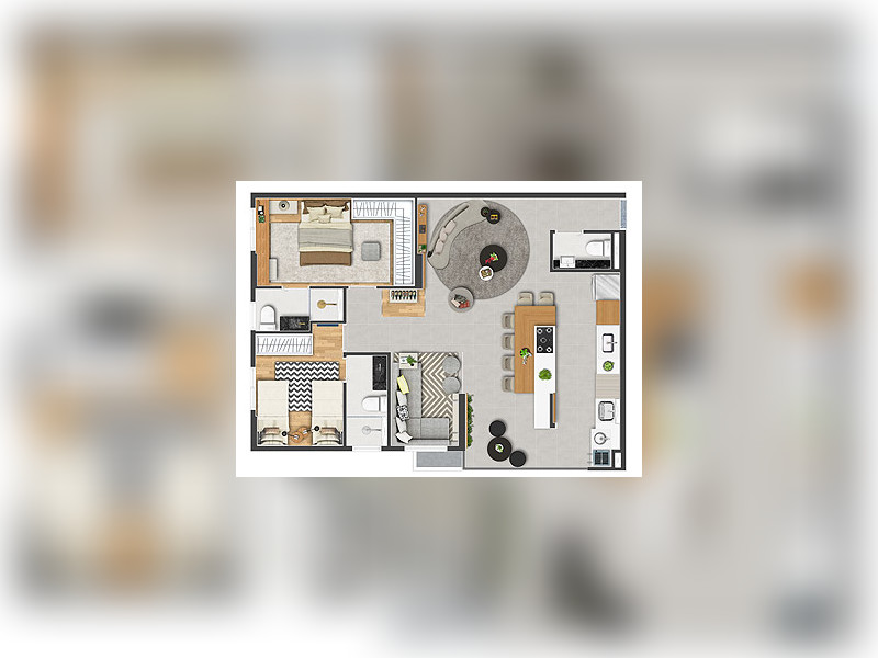 imóvel com 82m² - Vila Osasco - Osasco