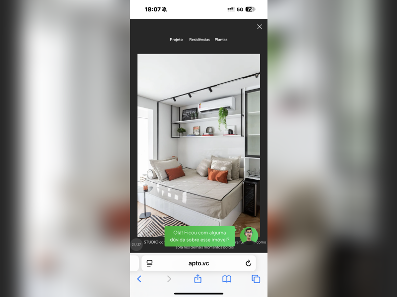 Studio à venda Alto de Pinheiros com 25m² e 1 quarto por R$ 450.000 - img-4592.png