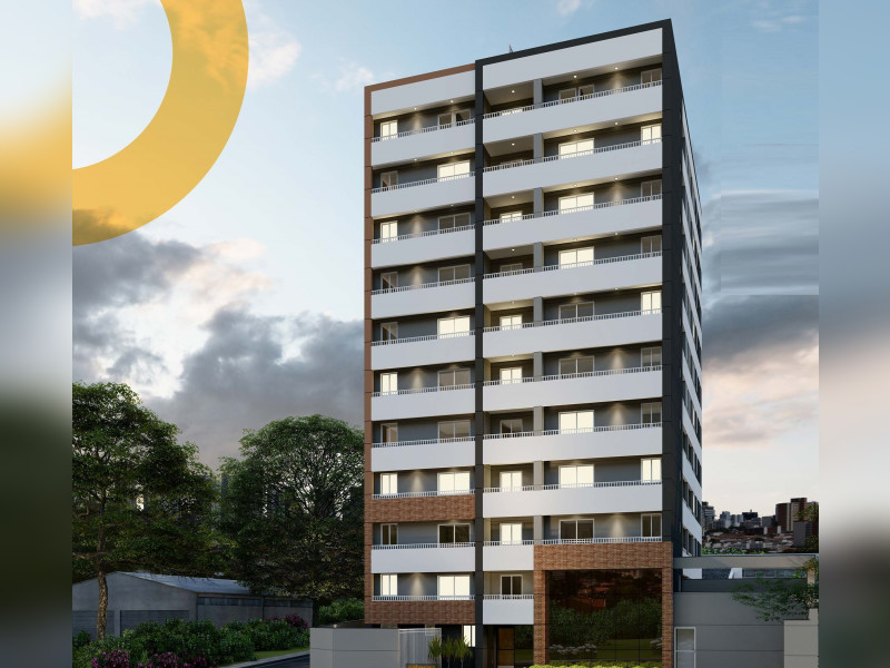 Apartamento à venda Jardim Aeroporto com 20m² e 1 quarto por R$ 299.999 - fachada-principal.jpg