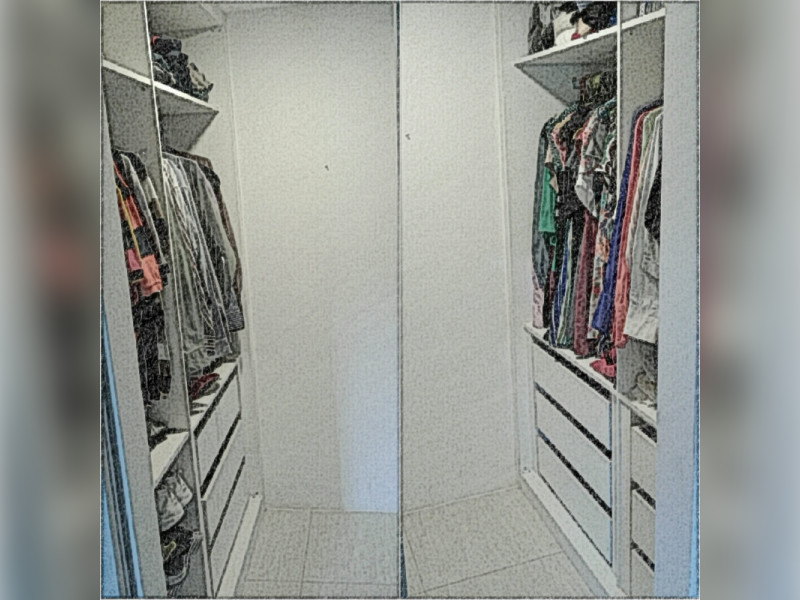 Apartamento à venda Rio Comprido com 70m² e 2 quartos por R$ 400.000 - closet.jpg