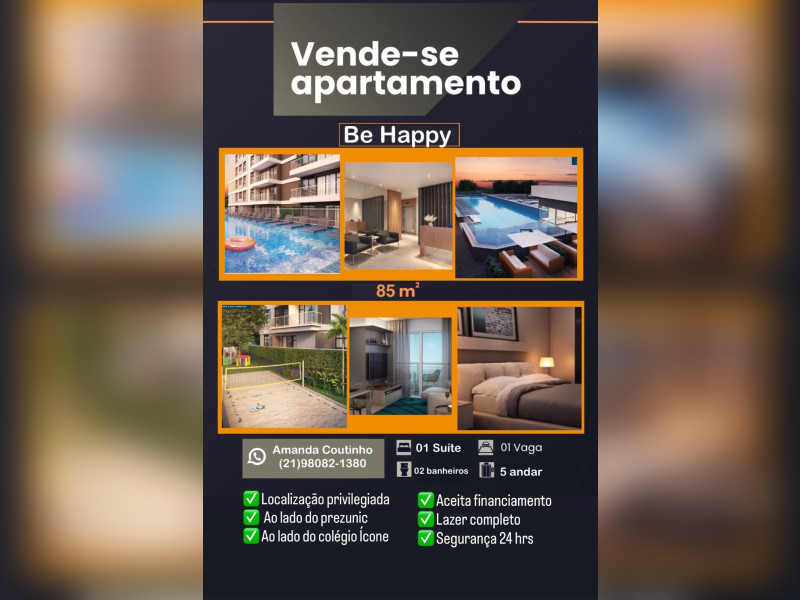 Apartamento à venda Taquara com 85m² e 2 quartos por R$ 450.000 - 6418609b-82ff-4801-befe-bacd22a313c7.jpeg