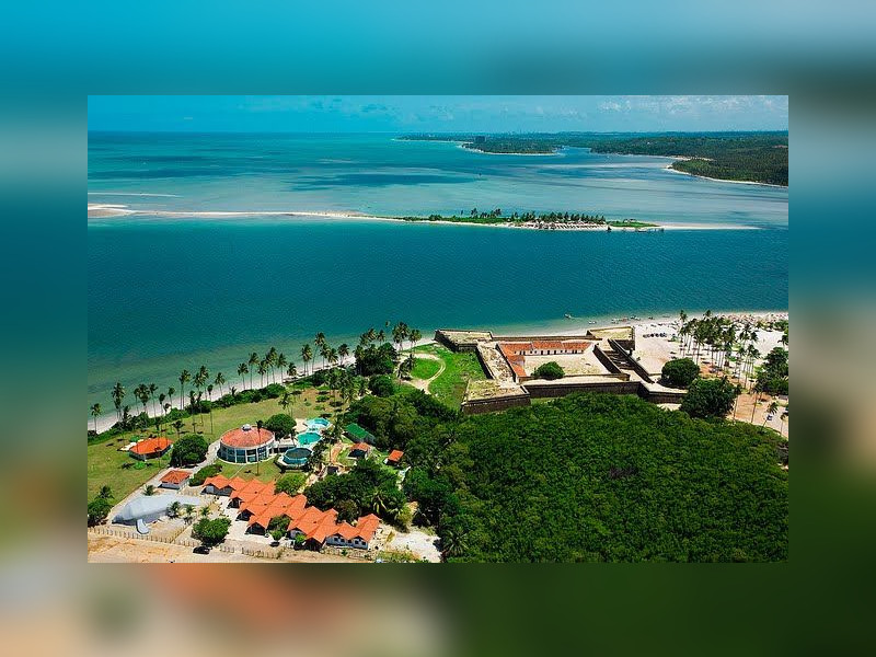 Casa à venda Forte Orange com 320m² e 6 quartos por R$ 650.000 - imagem-aerea-do-forte.jpg
