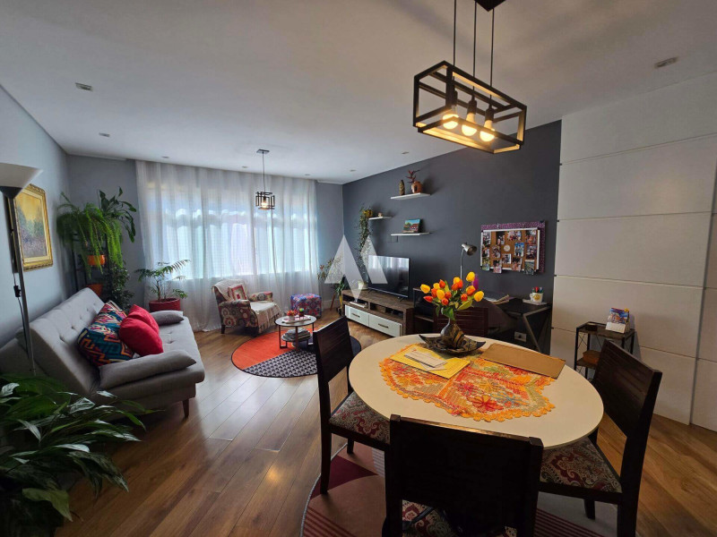 Apartamento à venda Vila Mathias com 90m² e 2 quartos por R$ 450.000 - sala2-1.jpg