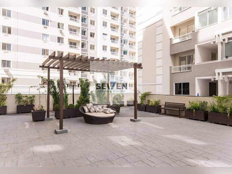 Apartamento à venda Rio Comprido com 60m² e 2 quartos por R$ 345.000 - patio.jpeg