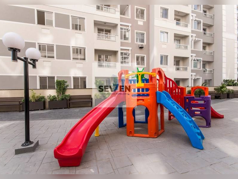 Apartamento à venda Rio Comprido com 60m² e 2 quartos por R$ 345.000 - playground.jpeg