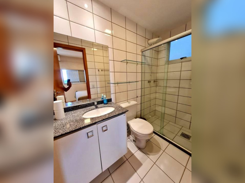 Apartamento para alugar Bosque da Saúde com 74m² e 3 quartos por R$ 3.000 - banheiro-da-suite.jpg