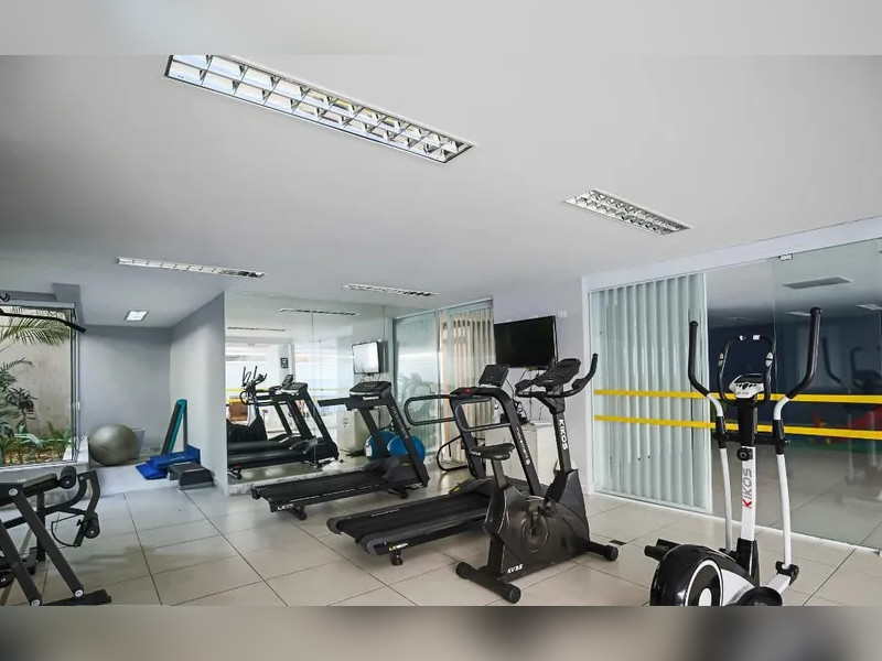 Apartamento à venda Humaitá com 95m² e 3 quartos por R$ 1.350.000 - academia.jpeg