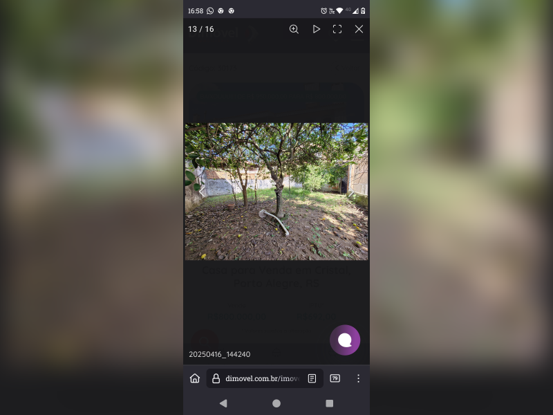 Casa à venda Cristal com 605m² e 4 quartos por R$ 850.000 - screenshot-20250815-165855.png