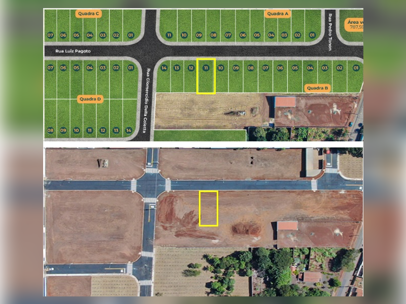 Terreno à venda Jardim São Paulo com 275m² e 0 quartos por R$ 280.000 - terreno-cordeiropolis.png
