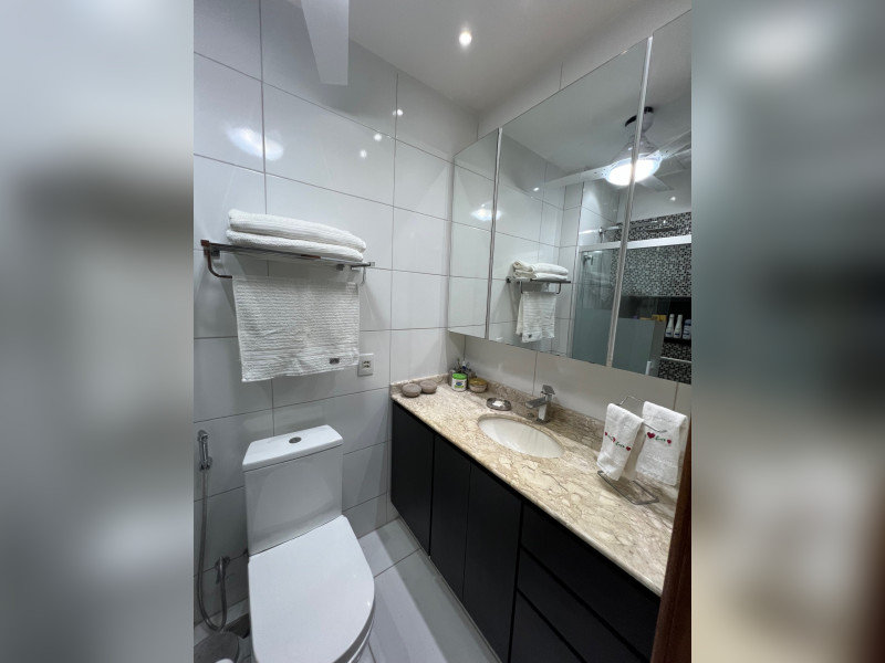 Casa de condomínio à venda Freguesia (Jacarepaguá) com 88m² e 2 quartos por R$ 430.000 - banheiro-social-1.jpg