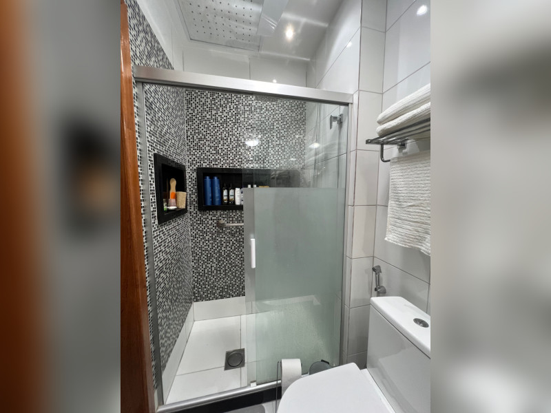 Casa de condomínio à venda Freguesia (Jacarepaguá) com 88m² e 2 quartos por R$ 430.000 - banheiro-social-2.jpg
