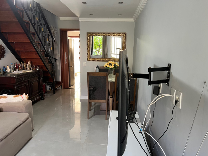 Casa de condomínio à venda Freguesia (Jacarepaguá) com 88m² e 2 quartos por R$ 430.000 - sala-2.jpg