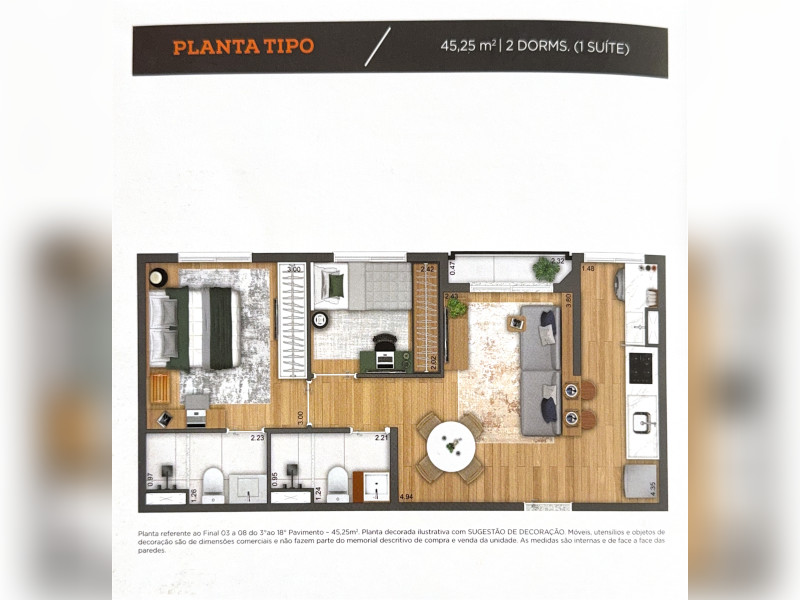 Apartamento à venda Centro com 45m² e 2 quartos por R$ 350.000 - planta-tipo-page-0001.jpg