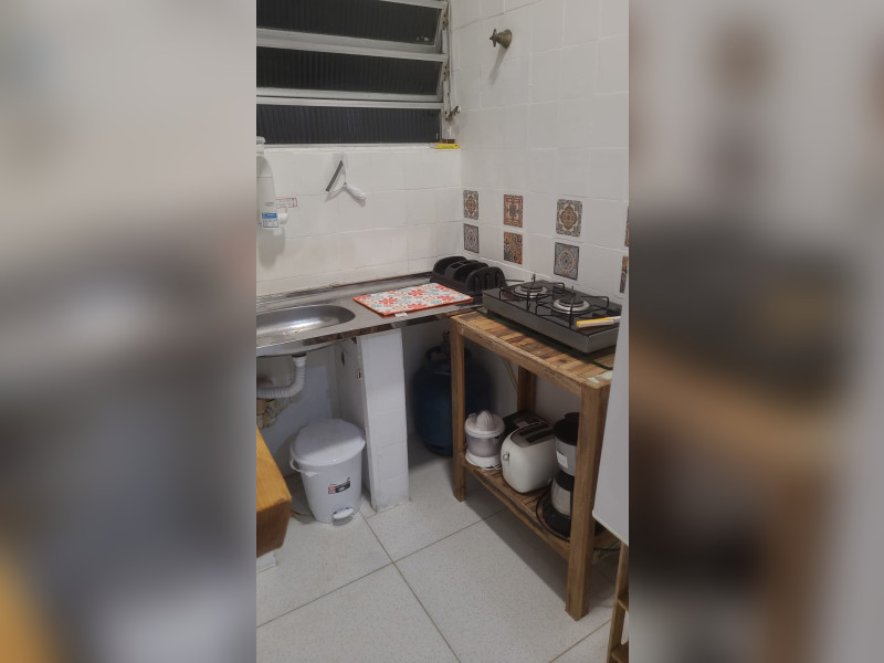 Apartamento à venda Boqueirão com 48m² e 1 quarto por R$ 325.000 - santos-cozinha-1.jpg