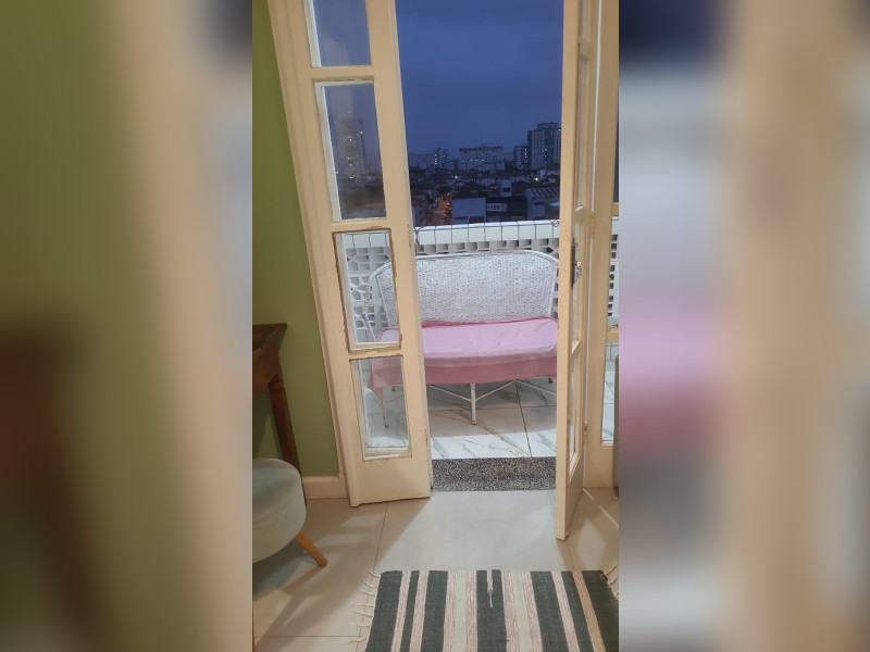 Apartamento à venda Boqueirão com 48m² e 1 quarto por R$ 345.000 - santos-varanda-1.jpg