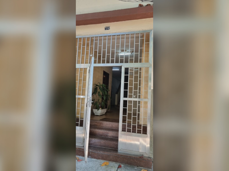 Apartamento à venda Del Castilho com 40m² e 1 quarto por R$ 159.500 - entrada-predio.jpeg