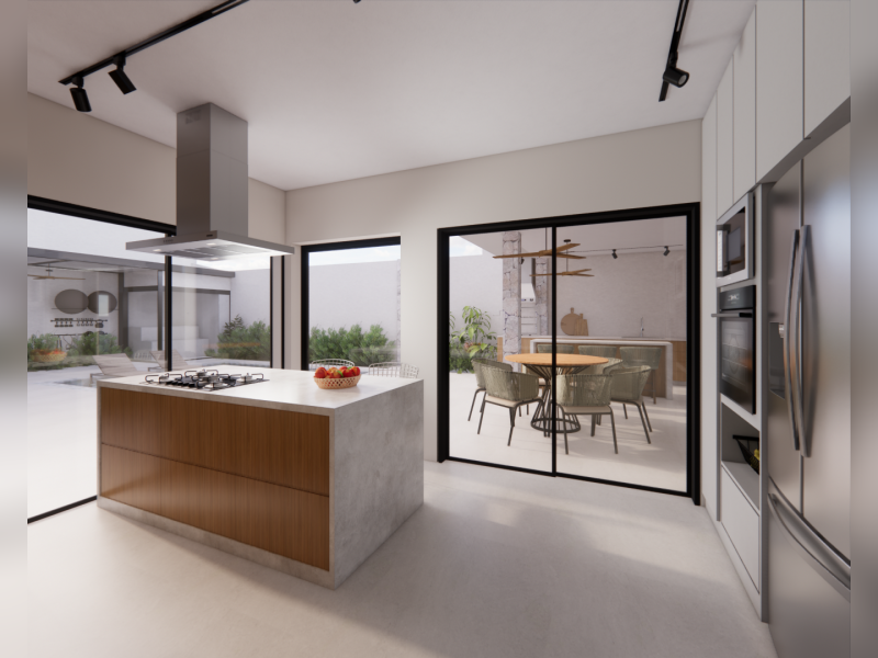 Casa de condomínio à venda Barra da Tijuca com 500m² e 5 quartos por R$ 4.200.000 - cozinha-03.png