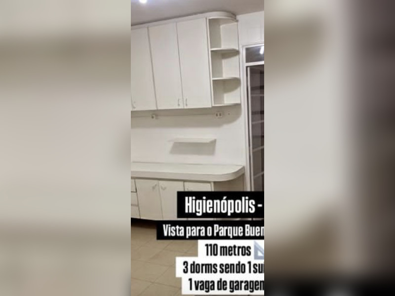 Apartamento à venda Higienópolis com 110m² e 3 quartos por R$ 1.450.000 - 1000459435.jpg