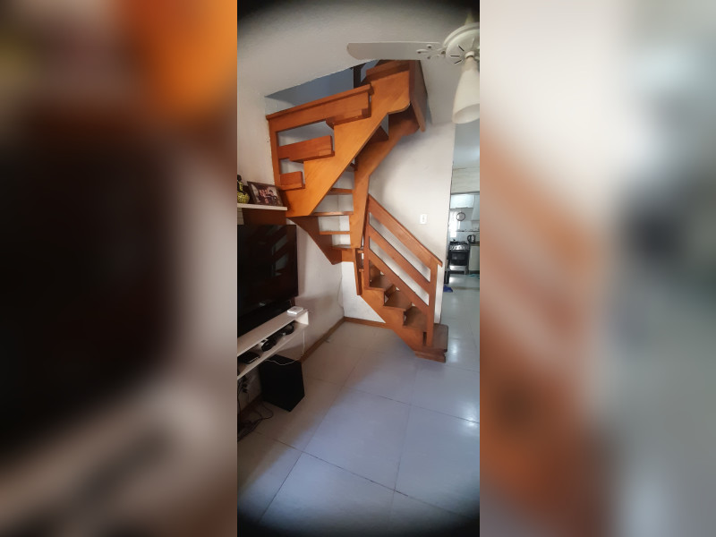 Casa de condomínio à venda Cavalhada com 50m² e 2 quartos por R$ 110.000 - sala-escada-1.jpg